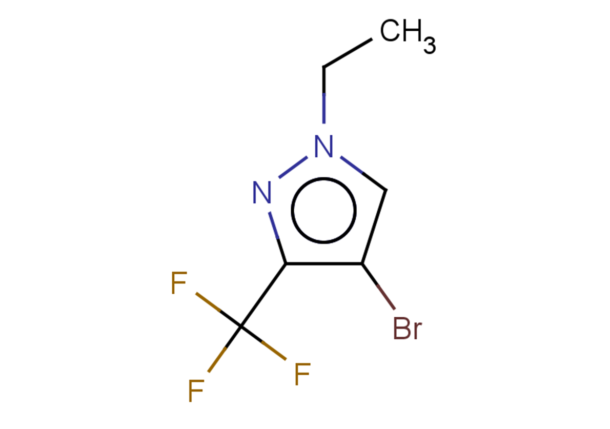 4-bromo-1-ethyl-3-(trifluoromethyl)-1H-pyrazole
