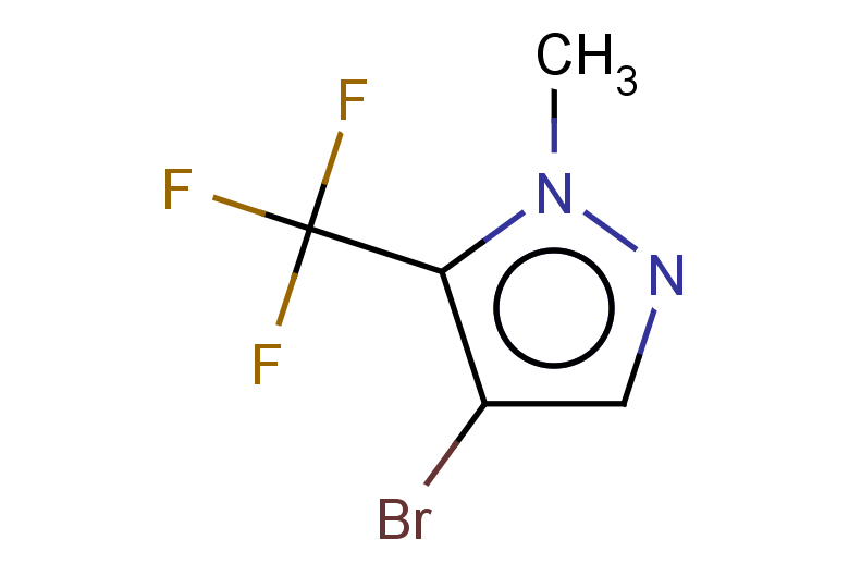 4-bromo-1-methyl-5-(trifluoromethyl)-1H-pyrazole