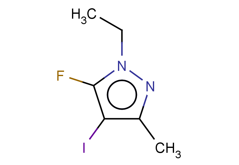 1-ethyl-5-fluoro-4-iodo-3-methyl-1H-pyrazole