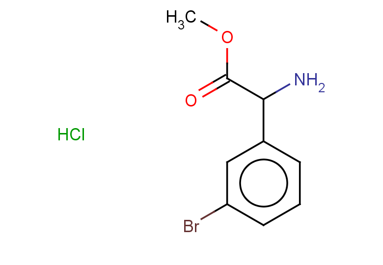 methyl 2-amino-2-(3-bromophenyl)acetate hydrochloride