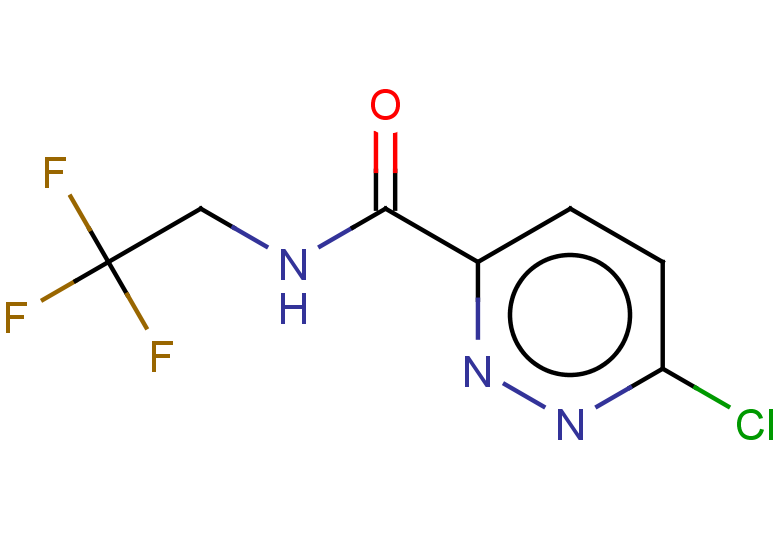 6-chloro-N-(2,2,2-trifluoroethyl)pyridazine-3-carboxamide