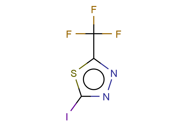 2-iodo-5-(trifluoromethyl)-1,3,4-thiadiazole