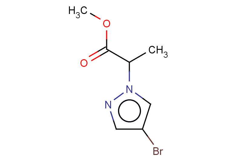 methyl 2-(4-bromo-1H-pyrazol-1-yl)propanoate