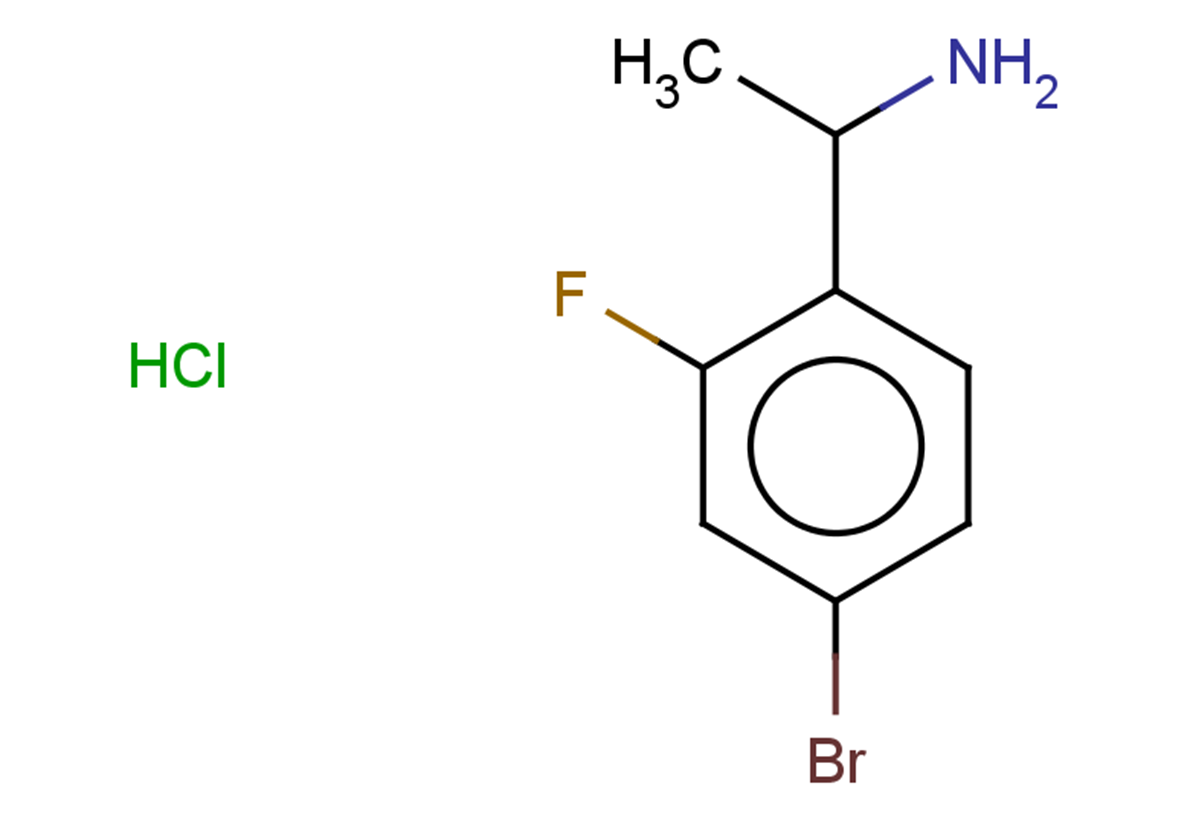1-(4-bromo-2-fluorophenyl)ethan-1-amine hydrochloride