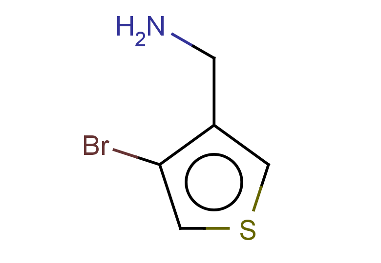 1-(4-bromothiophen-3-yl)methanamine