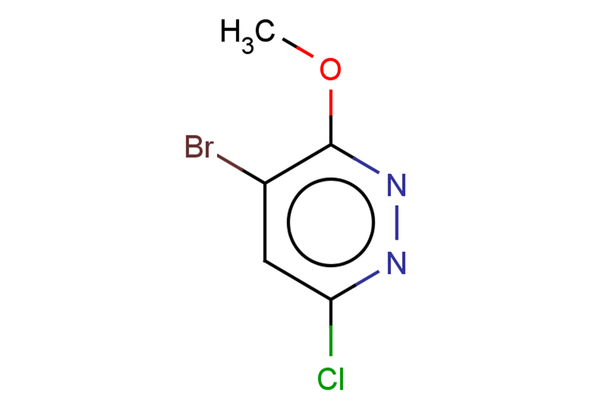 4-bromo-6-chloro-3-methoxypyridazine
