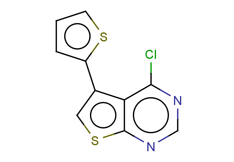 4-chloro-5-(thiophen-2-yl)thieno[2,3-d]pyrimidine