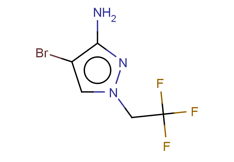 4-bromo-1-(2,2,2-trifluoroethyl)-1H-pyrazol-3-amine