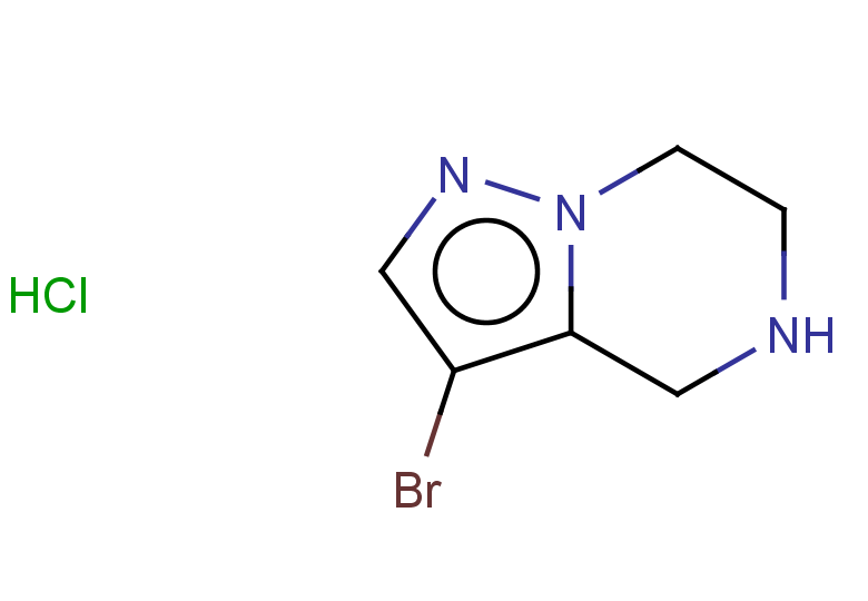 3-bromo-4H,5H,6H,7H-pyrazolo[1,5-a]pyrazine hydrochloride