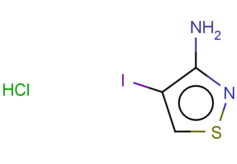 4-iodo-1,2-thiazol-3-amine hydrochloride