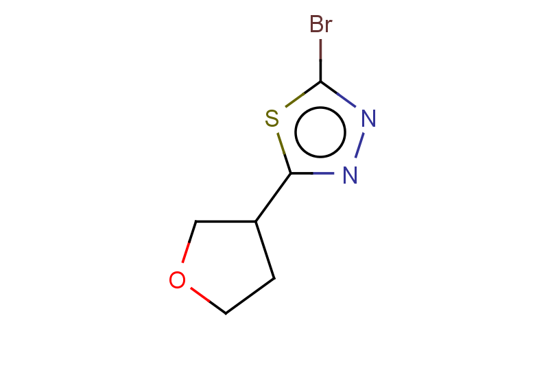 2-bromo-5-(oxolan-3-yl)-1,3,4-thiadiazole