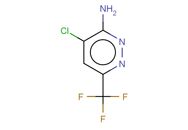 4-chloro-6-(trifluoromethyl)pyridazin-3-amine