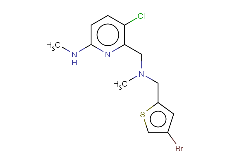 6-({[(4-bromothiophen-2-yl)methyl](methyl)amino}methyl)-5-chloro-N-methylpyridin-2-amine