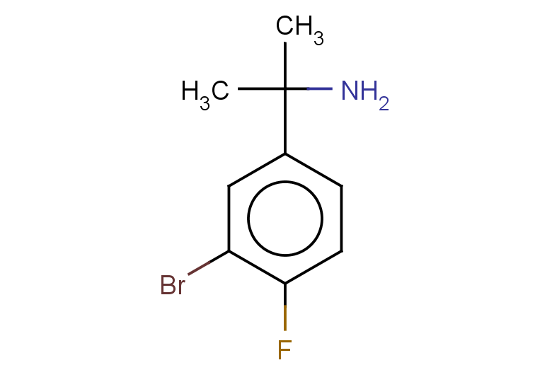 2-(3-bromo-4-fluorophenyl)propan-2-amine