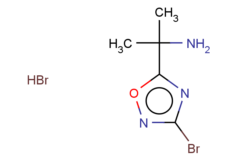 2-(3-bromo-1,2,4-oxadiazol-5-yl)propan-2-amine hydrobromide