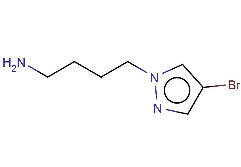 4-(4-bromo-1H-pyrazol-1-yl)butan-1-amine