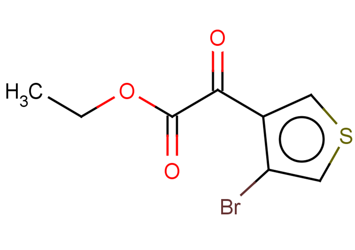 ethyl 2-(4-bromothiophen-3-yl)-2-oxoacetate