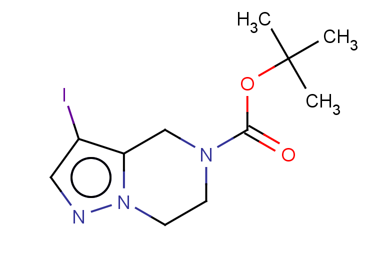 tert-butyl 3-iodo-4H,5H,6H,7H-pyrazolo[1,5-a]pyrazine-5-carboxylate