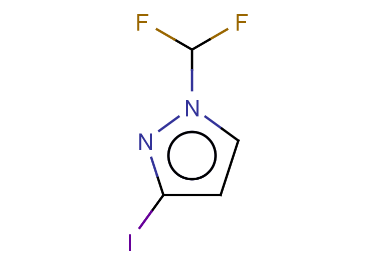 1-(difluoromethyl)-3-iodopyrazole