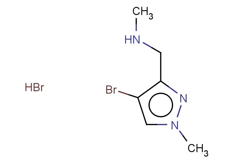 [(4-bromo-1-methyl-1H-pyrazol-3-yl)methyl](methyl)amine hydrobromide