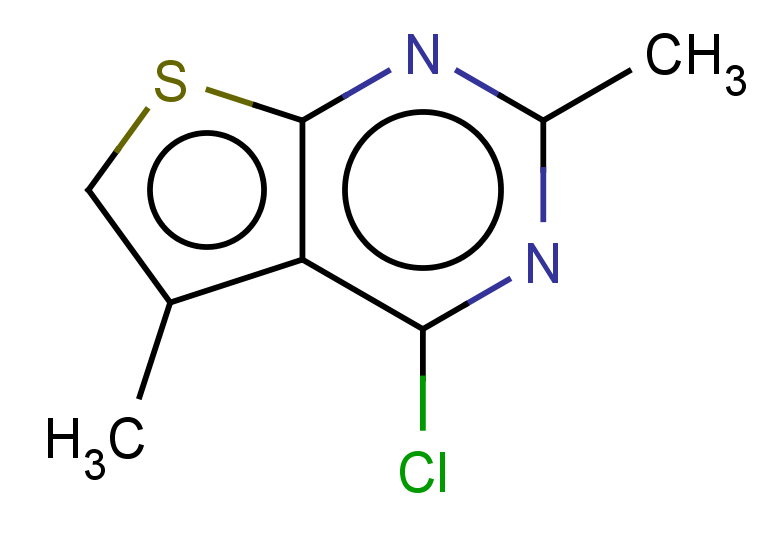 4-chloro-2,5-dimethylthieno[2,3-d]pyrimidine