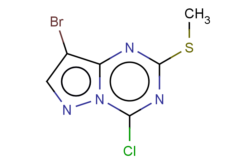 8-bromo-4-chloro-2-(methylthio)pyrazolo[1,5-a][1,3,5]triazine