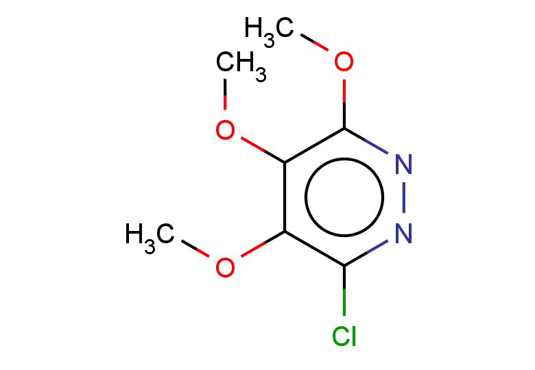 3-chloro-4,5,6-trimethoxypyridazine