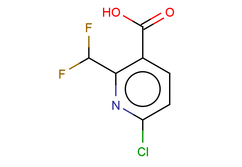 6-chloro-2-(difluoromethyl)pyridine-3-carboxylic acid
