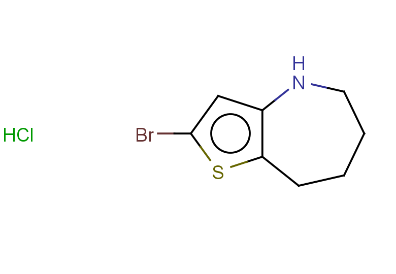 2-bromo-4H,5H,6H,7H,8H-thieno[3,2-b]azepine hydrochloride