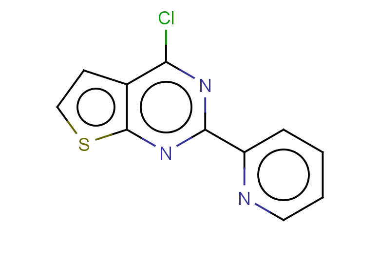 2-{4-chlorothieno[2,3-d]pyrimidin-2-yl}pyridine
