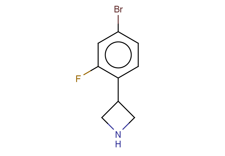 3-(4-bromo-2-fluorophenyl)azetidine