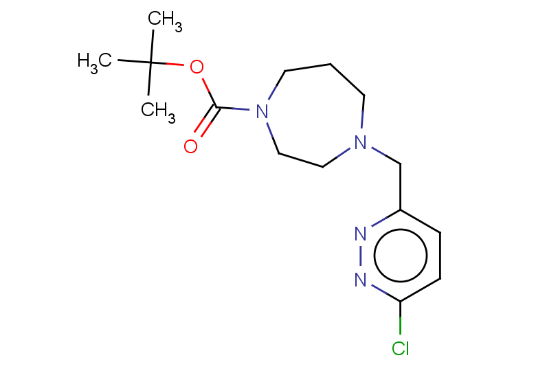 tert-butyl 4-[(6-chloropyridazin-3-yl)methyl]-1,4-diazepane-1-carboxylate