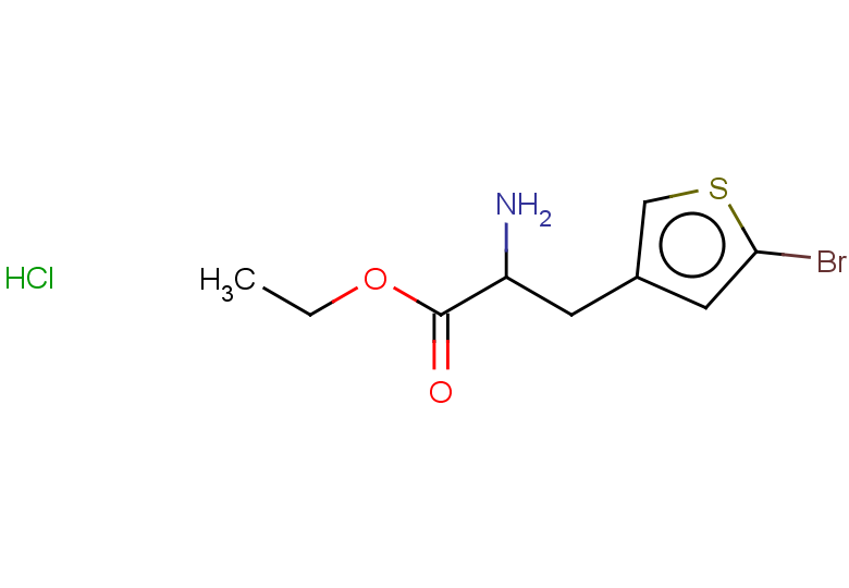 ethyl 2-amino-3-(5-bromothiophen-3-yl)propanoate hydrochloride