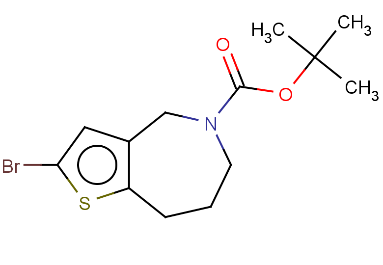 tert-butyl 2-bromo-4H,5H,6H,7H,8H-thieno[3,2-c]azepine-5-carboxylate