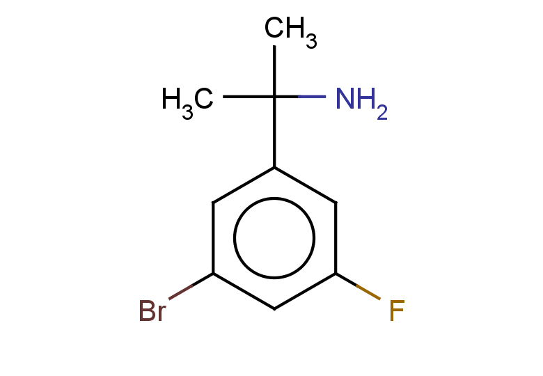 2-(3-bromo-5-fluorophenyl)propan-2-amine