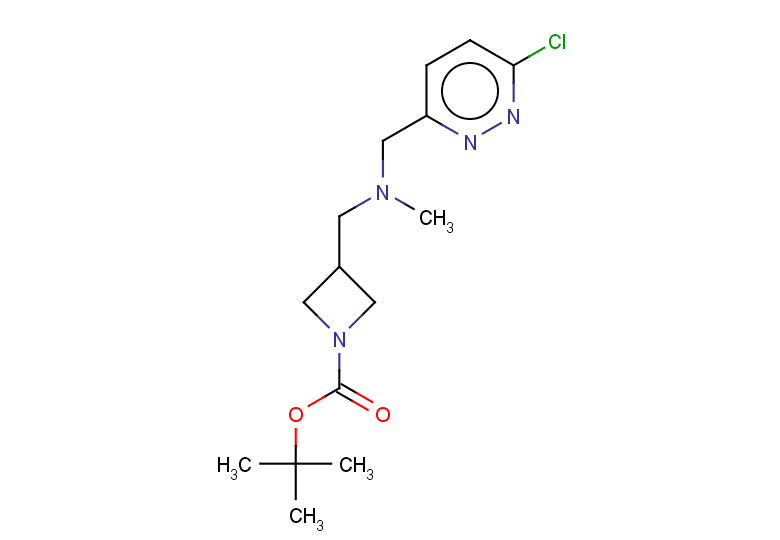 tert-butyl 3-({[(6-chloropyridazin-3-yl)methyl](methyl)amino}methyl)azetidine-1-carboxylate
