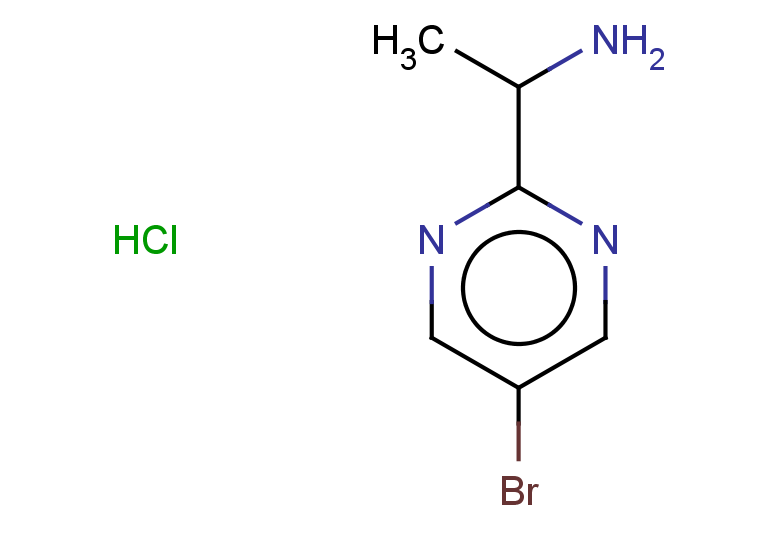 1-(5-bromopyrimidin-2-yl)ethan-1-amine hydrochloride