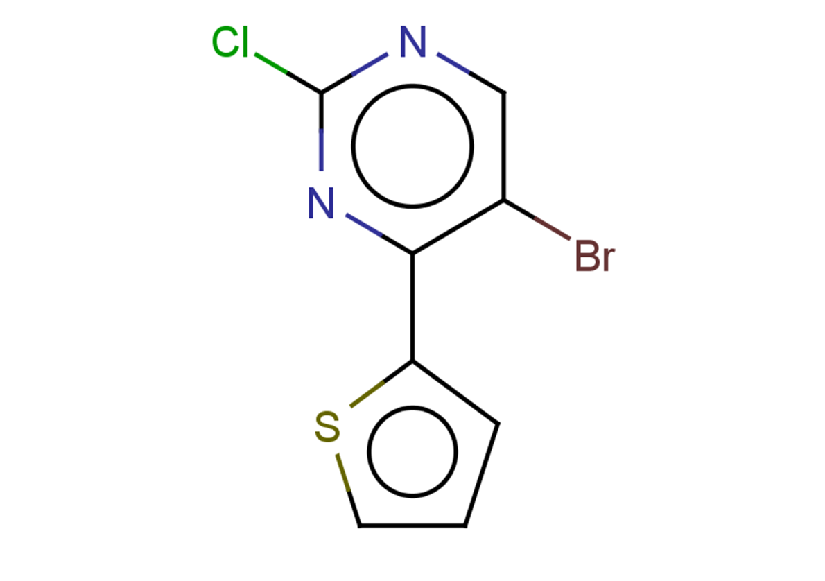 5-bromo-2-chloro-4-(thiophen-2-yl)pyrimidine