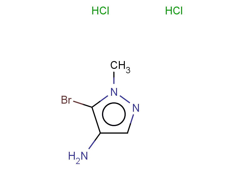 5-bromo-1-methyl-1H-pyrazol-4-amine dihydrochloride