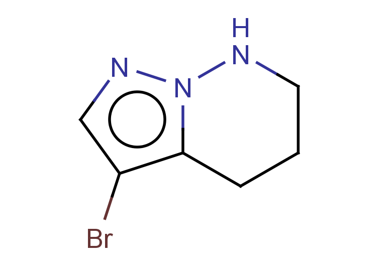 3-bromo-4H,5H,6H,7H-pyrazolo[1,5-b]pyridazine