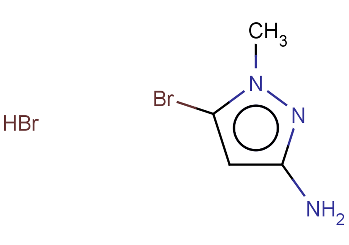 5-bromo-1-methyl-1H-pyrazol-3-amine hydrobromide