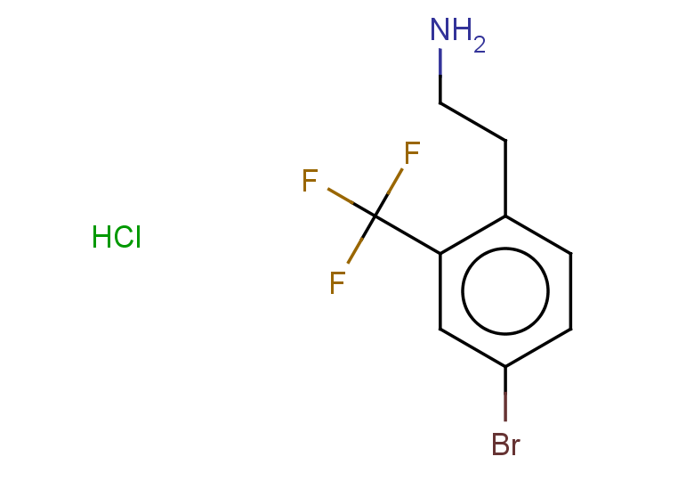 2-[4-bromo-2-(trifluoromethyl)phenyl]ethan-1-amine hydrochloride