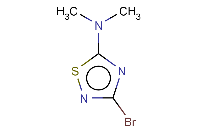 3-bromo-N,N-dimethyl-1,2,4-thiadiazol-5-amine
