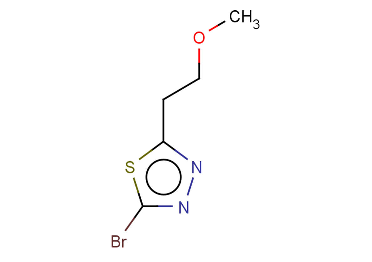 2-bromo-5-(2-methoxyethyl)-1,3,4-thiadiazole