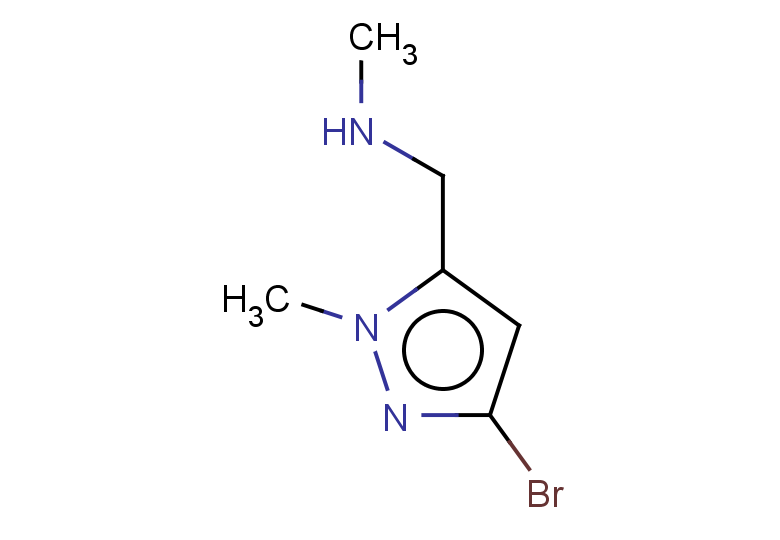 [(3-bromo-1-methyl-1H-pyrazol-5-yl)methyl](methyl)amine