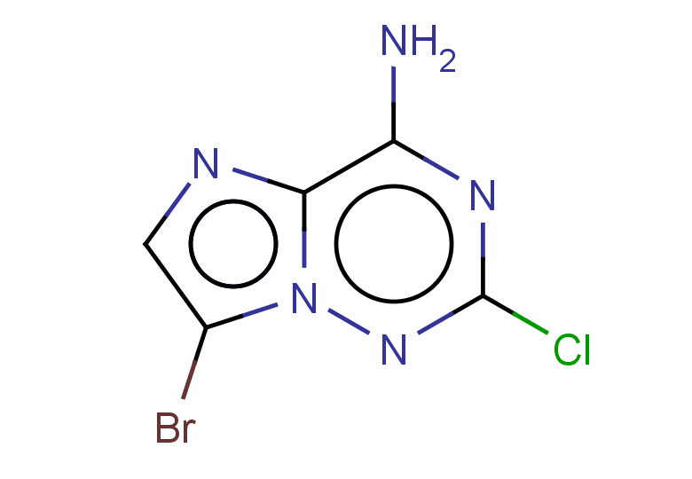 7-bromo-2-chloroimidazo[2,1-f][1,2,4]triazin-4-amine