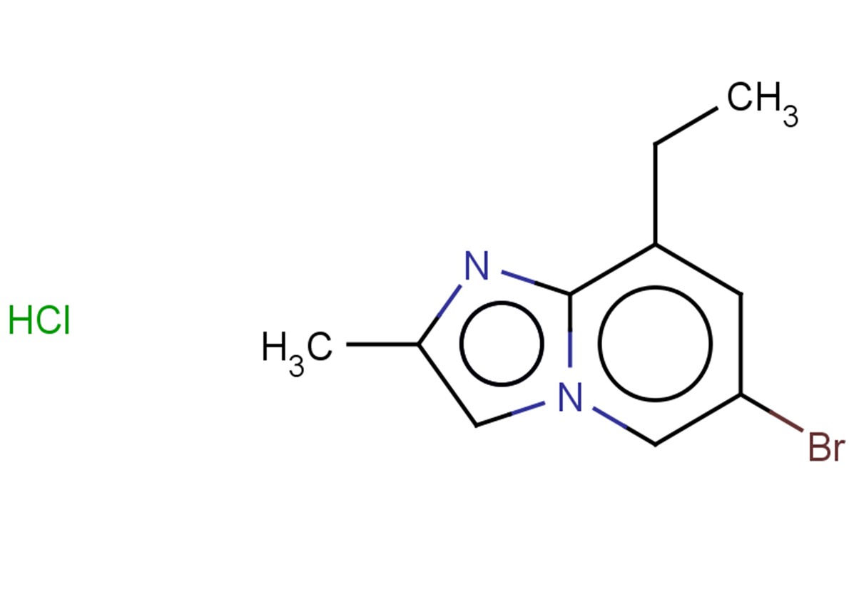 6-bromo-8-ethyl-2-methylimidazo[1,2-a]pyridine hydrochloride