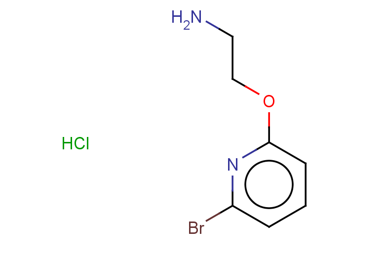 2-(2-aminoethoxy)-6-bromopyridine hydrochloride
