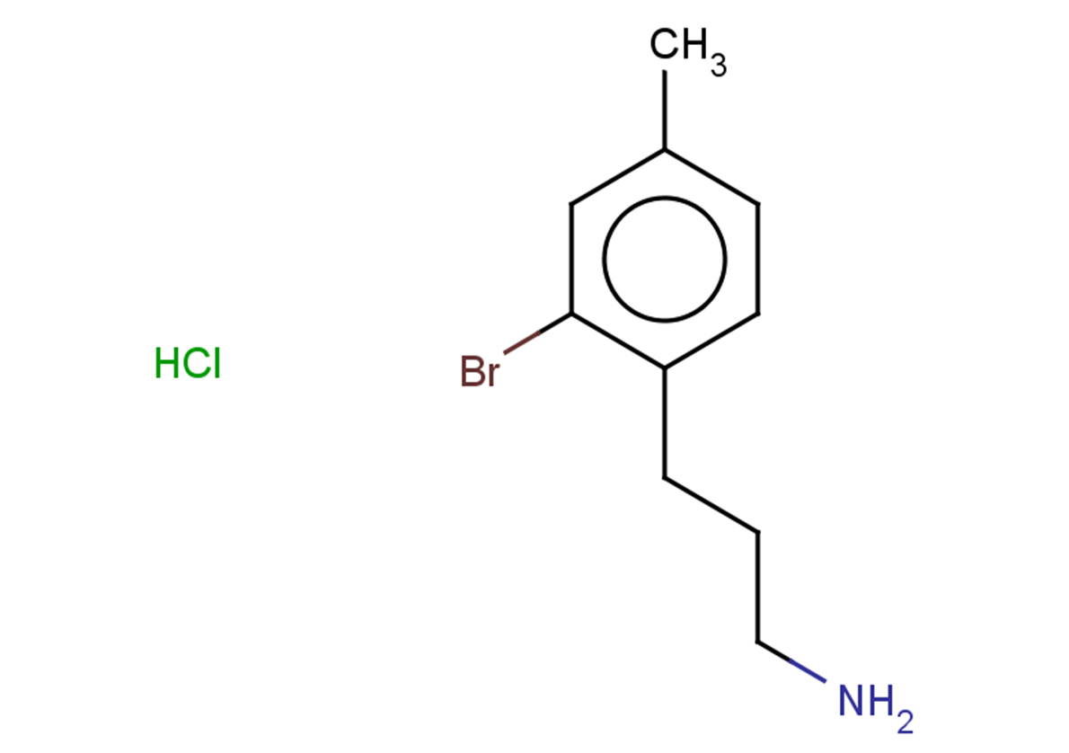 3-(2-bromo-4-methylphenyl)propan-1-amine hydrochloride