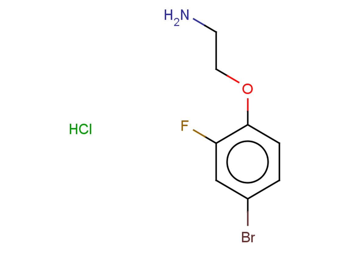 1-(2-aminoethoxy)-4-bromo-2-fluorobenzene hydrochloride